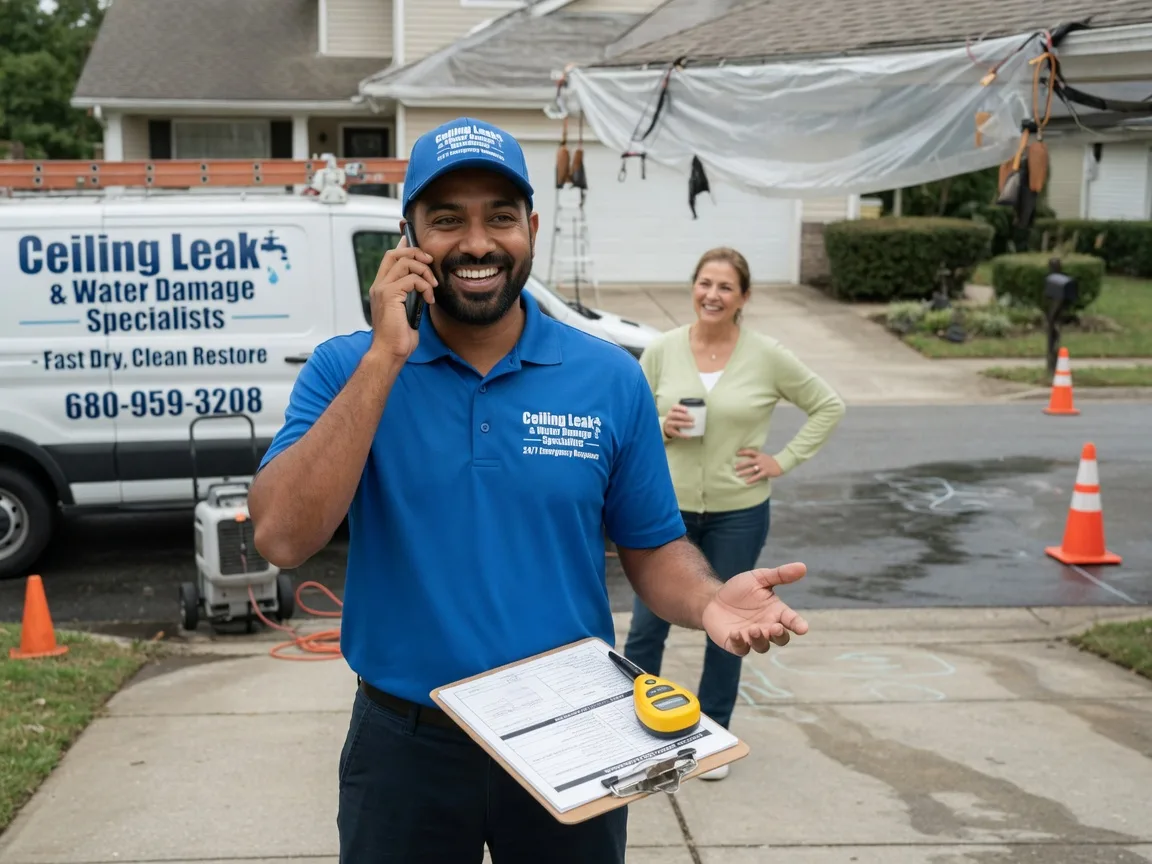 Ceiling Leak Cleanup Mattawamkeag, ME FAQs